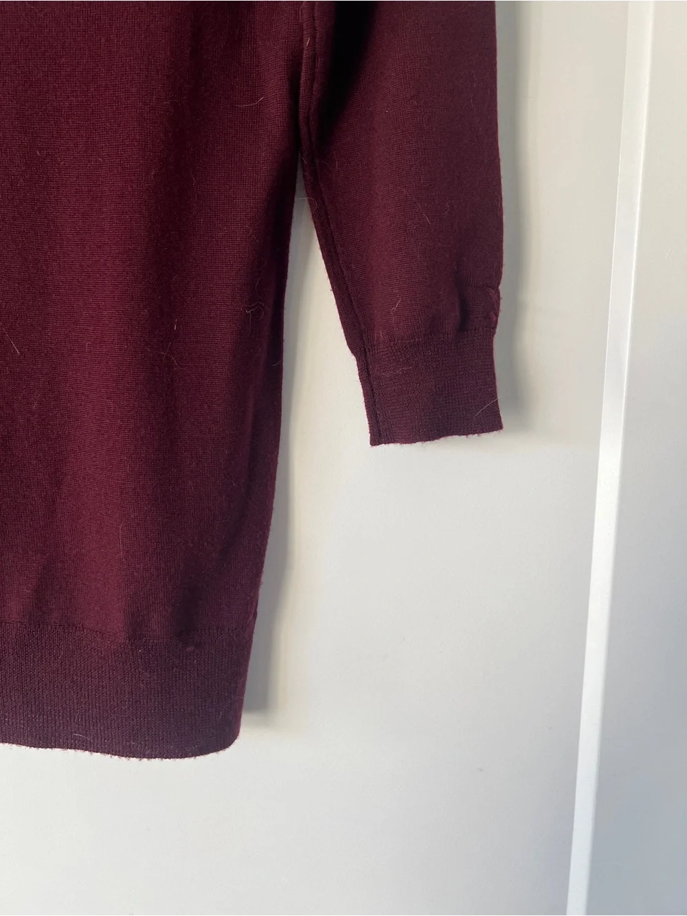 J. Crew Maroon Crewneck Sweater